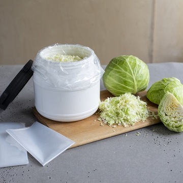 Бочка BROWIN 5л СЕРТИФИКАТ для капусты, огурцов, консервирования, маринования, широкое открывание