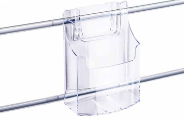 Wieszak do ulotek A4 na Spacewall 4cm głębokości