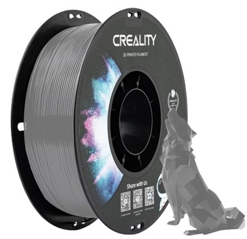 CREALITY FILAMENT PETG PET-G CZARNY SZARY GREY 1KG PET