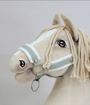 Недоуздок для HOBBY HORSE A3 оголів'я аксесуари Hobby Horse шавлія+білі хутро