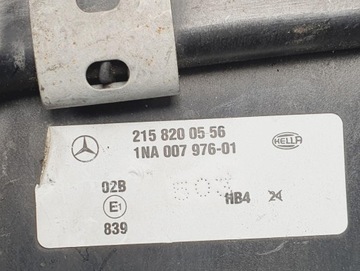 HALOGEN LEVÝ MERCEDES W203 2158200556