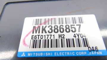 JEDNOTKA ŘÍZENÍ MITSUBISHI PAJERO III 3.2 DID MK386857