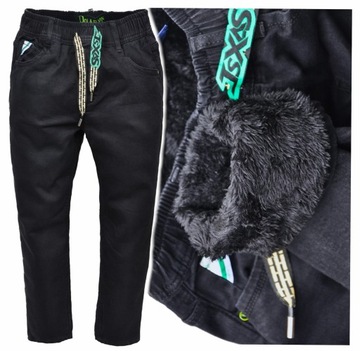 ZIKO Jeans GUMA ocieplane misiem (134-176) r 176
