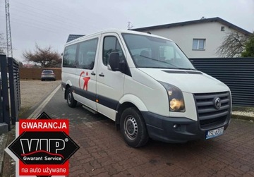 Volkswagen Crafter I Kombi 2.5 TDI 109KM 2010 Volkswagen Crafter Auto po duzym serwisie Nowy Rozrzad, Olej,filtry 2.5