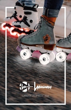 СВЕТЯЩИЕСЯ СВЕТОДИОДНЫЕ КОЛЕСА 76MM/85A 4ШТ.