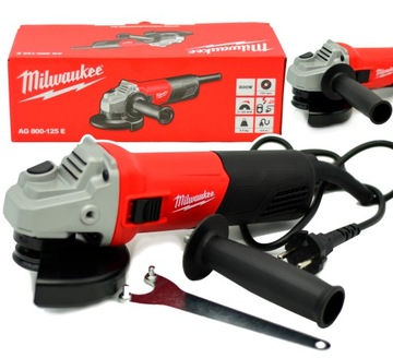 Szlifierka Kątowa Kątówka AG 800-125E Milwaukee 800W 230V 125 mm 4933451211