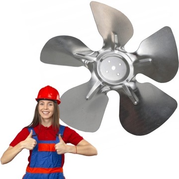ŚMIGŁO WENTYLATORA METALOWE SSĄCE 154 mm 22°