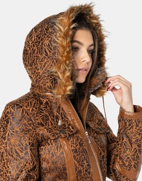 Теплая женская куртка на меху 813-3 XL