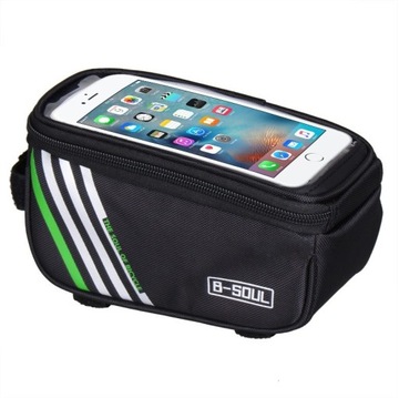 UCHWYT ROWEROWY NA TELEFON WODOODPORNY SAKWA DUŻA TORBA ETUI NA ROWER