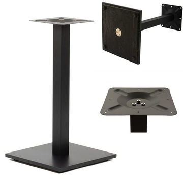POSTUMENT DO STOŁU PODSTAWA NOGA METALOWA STOŁU STOLIKA LOFT CZARNA ARP-179