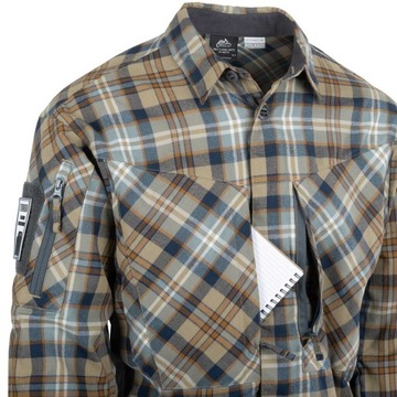 Koszula Helikon MBDU Flannel Ginger Plaid D/R XS