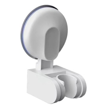 Ręczny prysznic Stała podstawa Regulowany kąt Uchwyt ścienny Stały prysznic biały