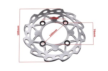 ЗАДНИЙ ТОРМОЗНОЙ ДИСК КРОСС-ПИТ-ВЕЛОСИПЕД MRF KXD 125cc
