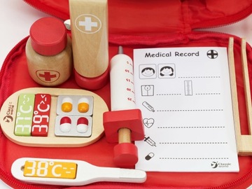 НАБОР ДОКТОР МАЛЕНЬКИЙ ДОКТОР В ЭКОЧЕМОДАНЕ