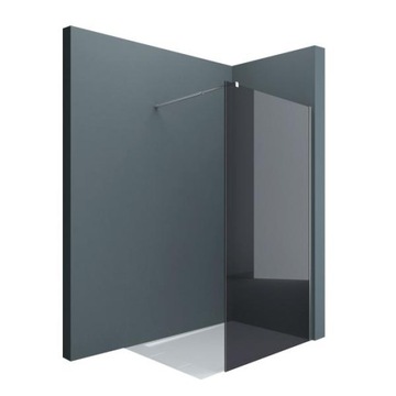 Ścianka Walk-In Liniger ROSSA-SZKŁO GRAFITOWE 100