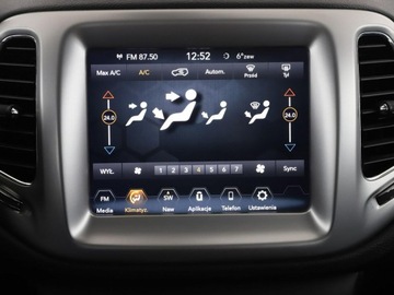 Jeep Compass II SUV 1.4 MultiAir 140KM 2018 Jeep Compass navi klima auto półskóra kamera i, zdjęcie 24