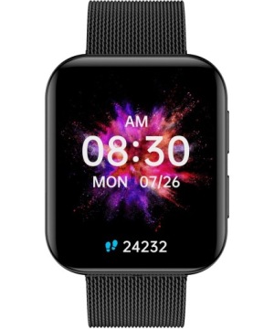 Многофункциональные умные часы Garett GRC Maxx Black Steel.