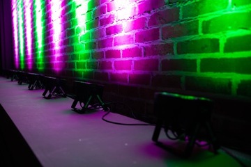 ZESTAW 4X COLORSTAGE ZEN PAR LED RGBW 14x10 DMX