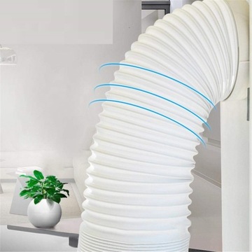 ТРУБА ДЛЯ ПЕРЕНОСНОГО КОНДИЦИОНЕРА 13см/1м ГИБКАЯ ПРОЧНАЯ