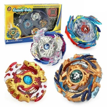 BĄCZEK WIRUJĄCY BEYBLADE DYSK SPINNER 4w1 XD168-6