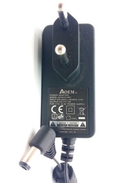 ORYGINALNY ZASILACZ TVSAT CANAL+ NC+ POLSAT BOX model A018112 PE1 12V 1,5A