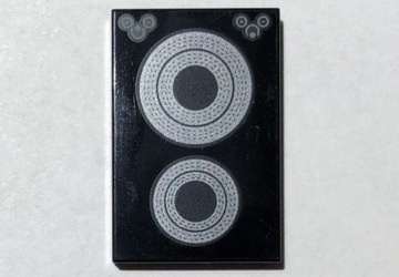 LEGO Element instrument głośnik 26603pb185 - NOWY