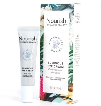 NOURISH krem pod oczy grzybek śnieżny skwalan USA