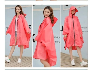 Мода Aldult легкий полиэстер водонепроницаемый длинный плащ женский дождь