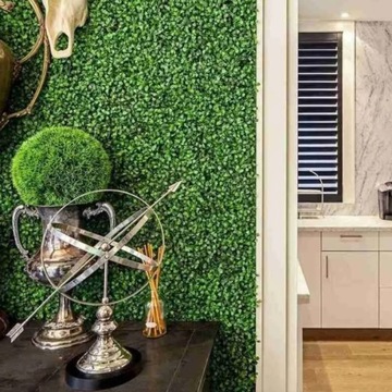 x4 Zielona Ściana Mata Panel Sztuczny Żywopłot Bluszcz Osłona na Balkon