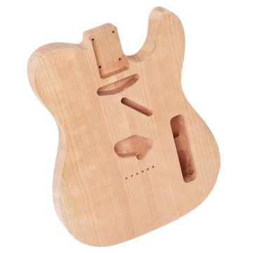 Незаконченный ствол электрогитары из красного дерева своими руками