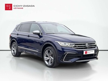 Volkswagen Tiguan Allspace SUV 2.0 TDI 200KM 2021 Volkswagen Tiguan Allspace LED Matrix HAK Keyless R-Line Tempomat Android, zdjęcie 6