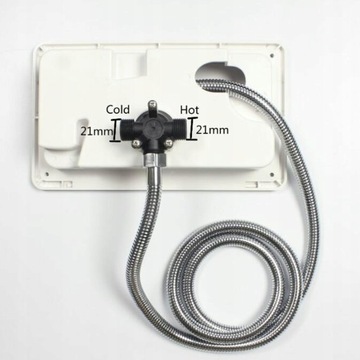 Дом на колесах На открытом воздухе Душ на открытом воздухе Морской кемпинг