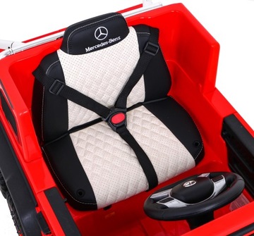 Автомобиль Mercedes G63 AMG на аккумуляторе с 6 светодиодными колесами MP3