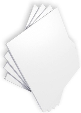 PCV SPIENIONE PCV reklamy 5mm biała 50x50 cm