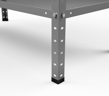 Стеллаж складской металлический Сталь 180х90х40 5П 450кг