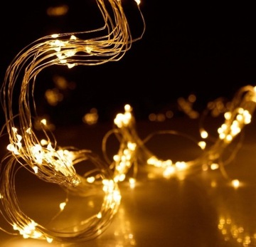 СОЛНЕЧНЫЕ ПРОВОДНЫЕ ЛАМПЫ 200 светодиодов 22м ТЕПЛАЯ БЕЛАЯ ГИРЛЯНДИЯ