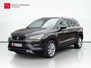 Seat Ateca SUV 1.5 EcoTSI 150KM 2020 Seat Ateca Salon PolskaFaktura VATmaly przebiegDSGLed STYLE 1.5 150KM
