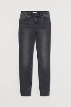 H&M HM Elastyczne spodnie jeansowe damskie 34 XS