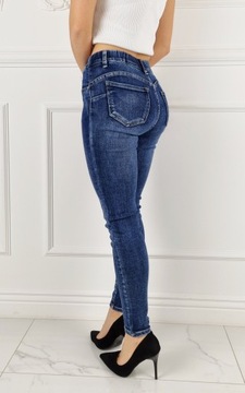 # КОМФОРТНЫЕ ЖЕНСКИЕ БРЮКИ — ДЖИНСЫ С ЭСТИНКОЙ ПОЯСКА #