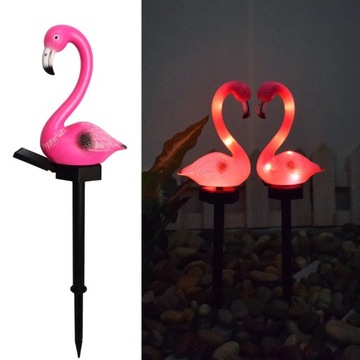 LED trawnik słonecznego lampa Flamingo na zewnątr