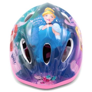 Kask rowerowy dziecięcy regulowany 52-56 cm 