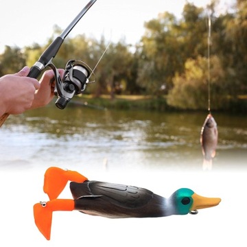 Crankbait Flipper Fishing Fish Синяя искусственная рыболовная приманка