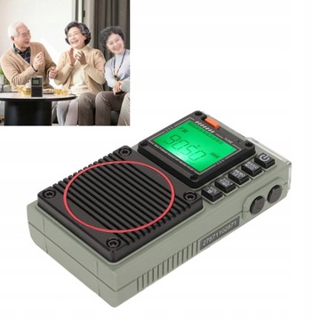 HRD-787 RADIO ODBIORNIK AM FM SW WB VHF TEST OFFER