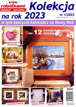 Kram z robótkami wydanie specjalne nr 1/2023. Kolekcja na rok 2023.