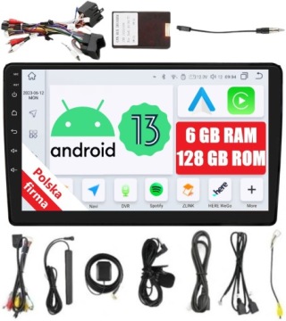 Autorádio 2DIN S Androidem Pro Audi A4 B6 B7 Seat Exeo 6/128 Gb Dsp Carplay Lte