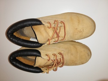 Skórzane buty firmy Timberland. Rozmiar 39.