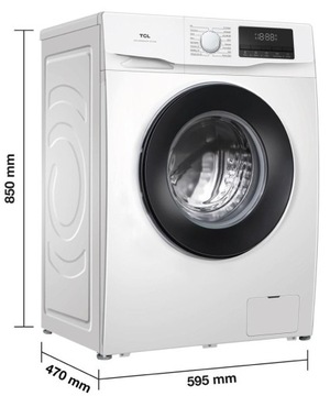 Стиральная машина TCL FF0612WB0PL 6 кг 1200 об/мин B с функцией пара
