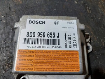 Контроллер/модуль подушек безопасности Audi A4 B5 8D0959655J