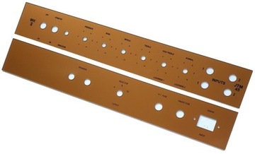 Faceplate Marshall JTM45 MKII - reverse, panel do