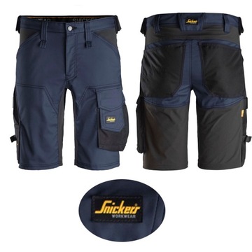Krótkie spodenki Snickers 6143 Stretch r.54 navy